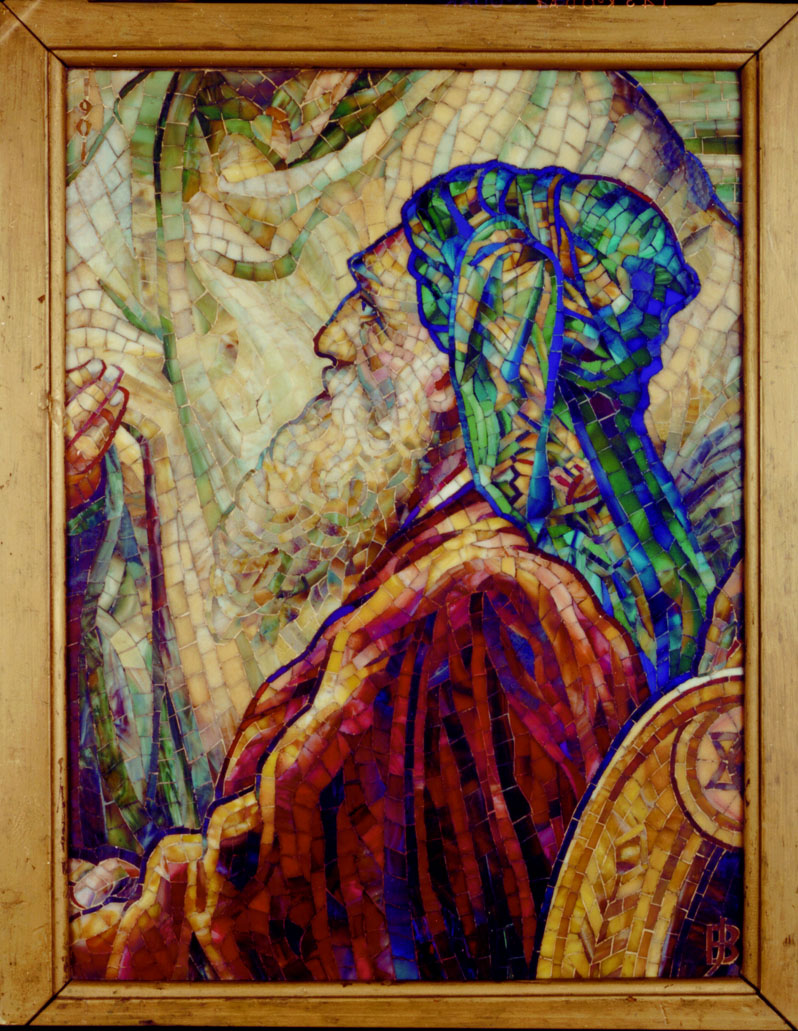 Tiffany Mosaic: Doubting Thomas: Artist - Joseph Briggs